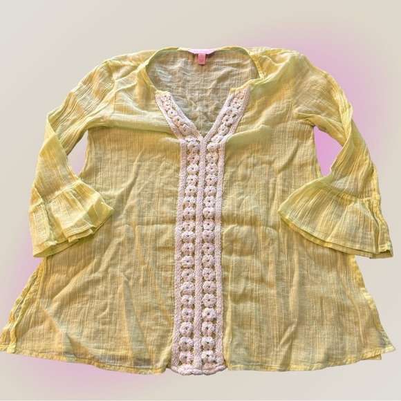 Lilly Pulitzer Long Sleeve‎ Blouse - Picture 3 of 4